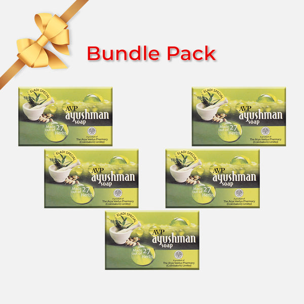 Ayushman Ayurvedic Soap 75gm - Pack of 5