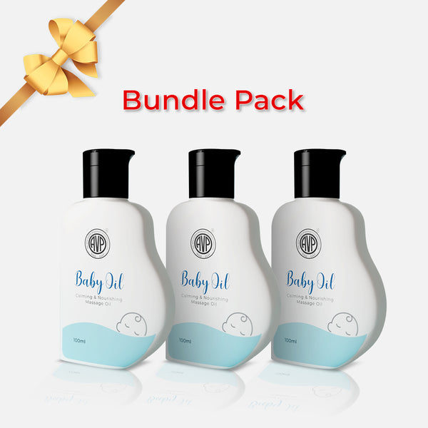 Baby Skin Massage Oil - 100 ML - 3 Months Pack